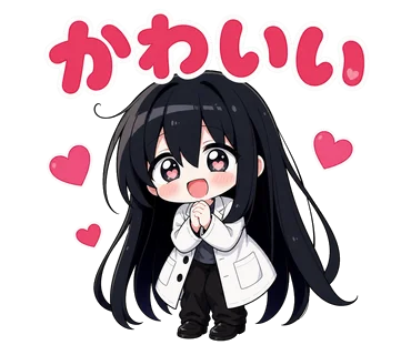 かわいいの凜スタンプ